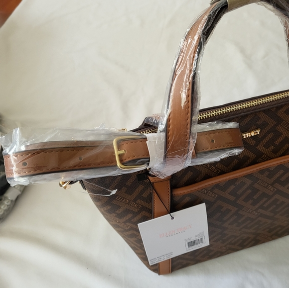 Ellen Tracy Large Satchel NWT - Picture 2 of 10